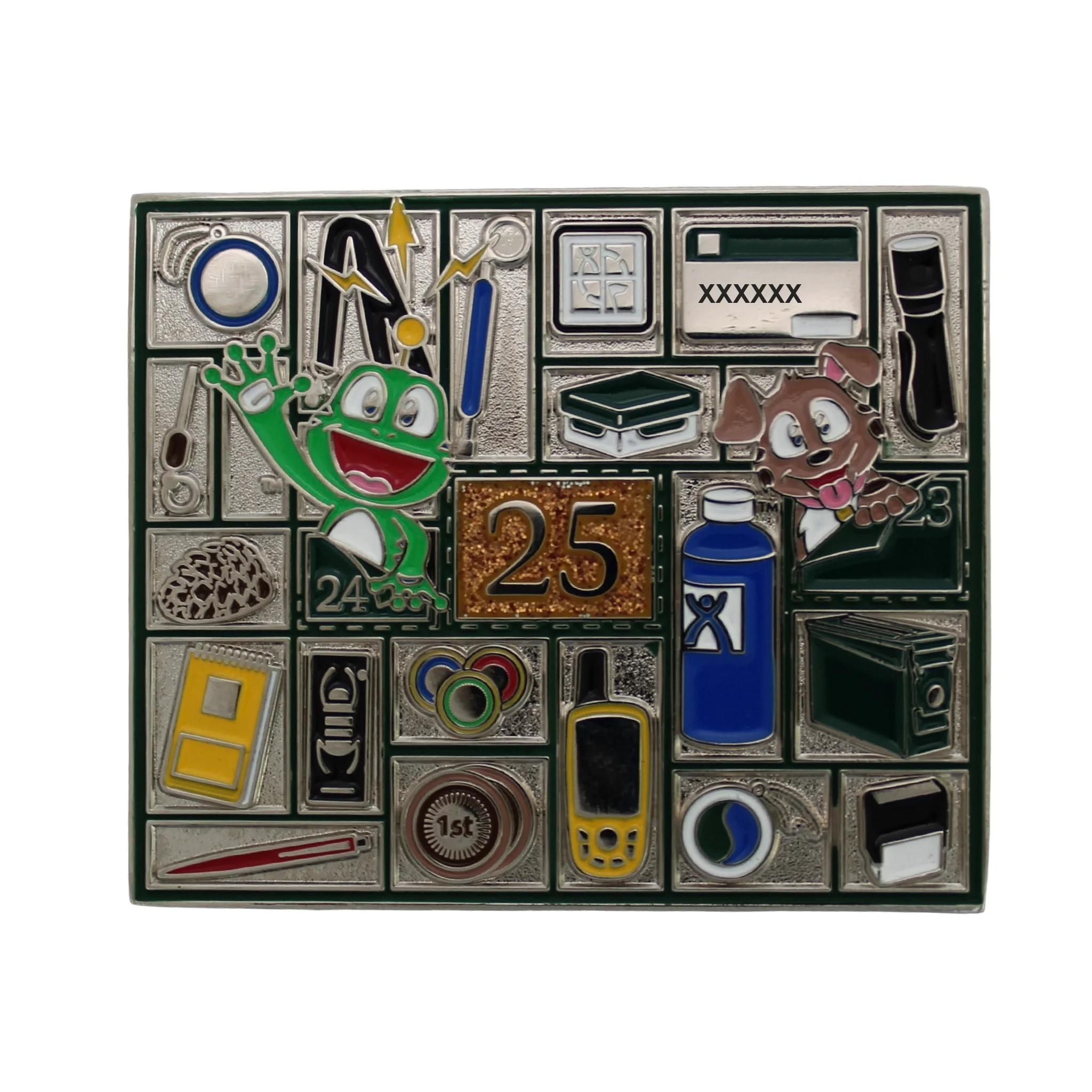 2025 Happy Holidays Geocoin - Image 4
